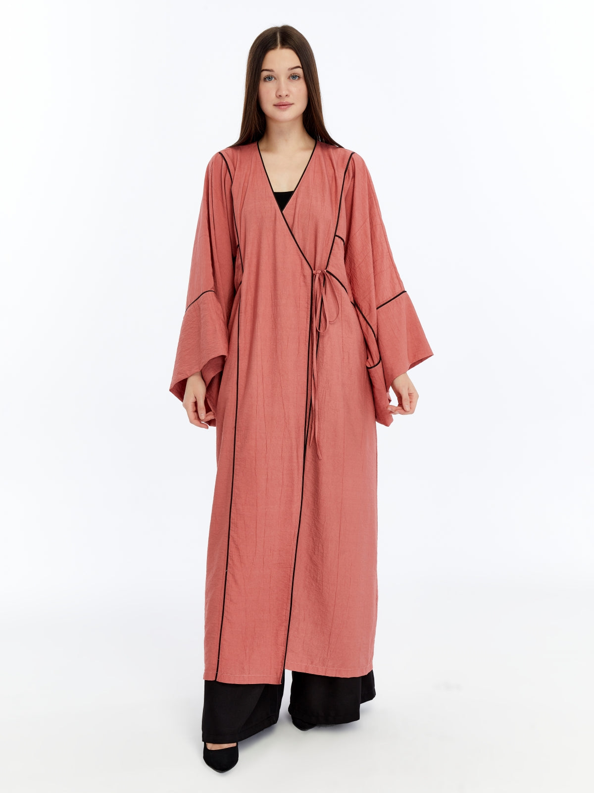 Biye Detaylı Kaftan / Kimono