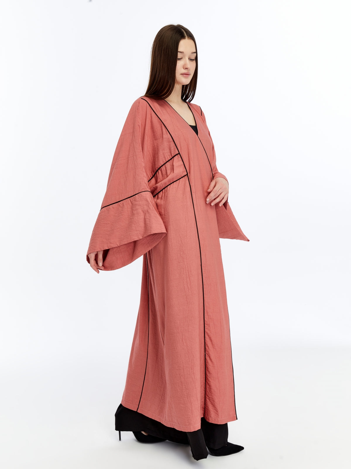 Biye Detaylı Kaftan / Kimono