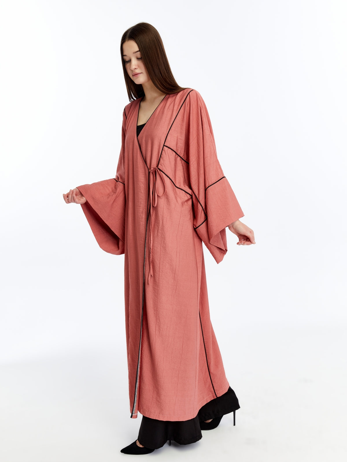Biye Detaylı Kaftan / Kimono