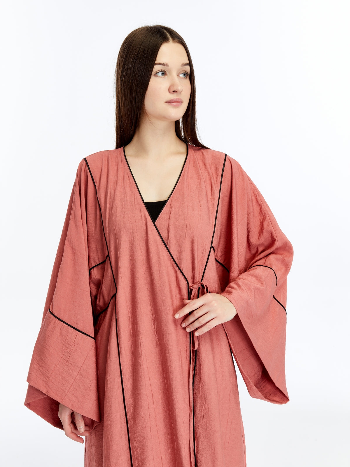 Biye Detaylı Kaftan / Kimono