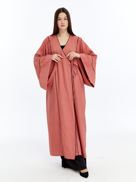 Biye Detaylı Kaftan / Kimono